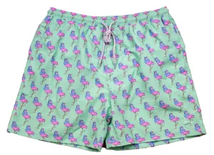 Boy's Youth & Toddler - Printed Swim - Floatie - Mint