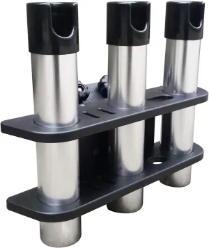 Brocraft 3 Rods Storage for 45 Degree Lund Sport Track/Lund Boat 3 Rod Storage