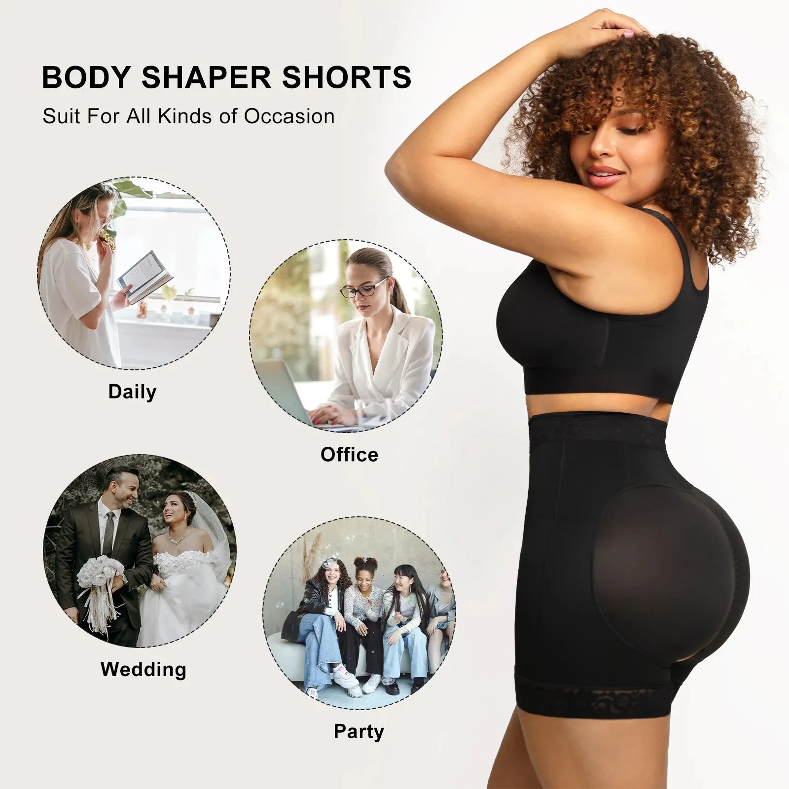 Butt-Lifting BBL Shaper shorts