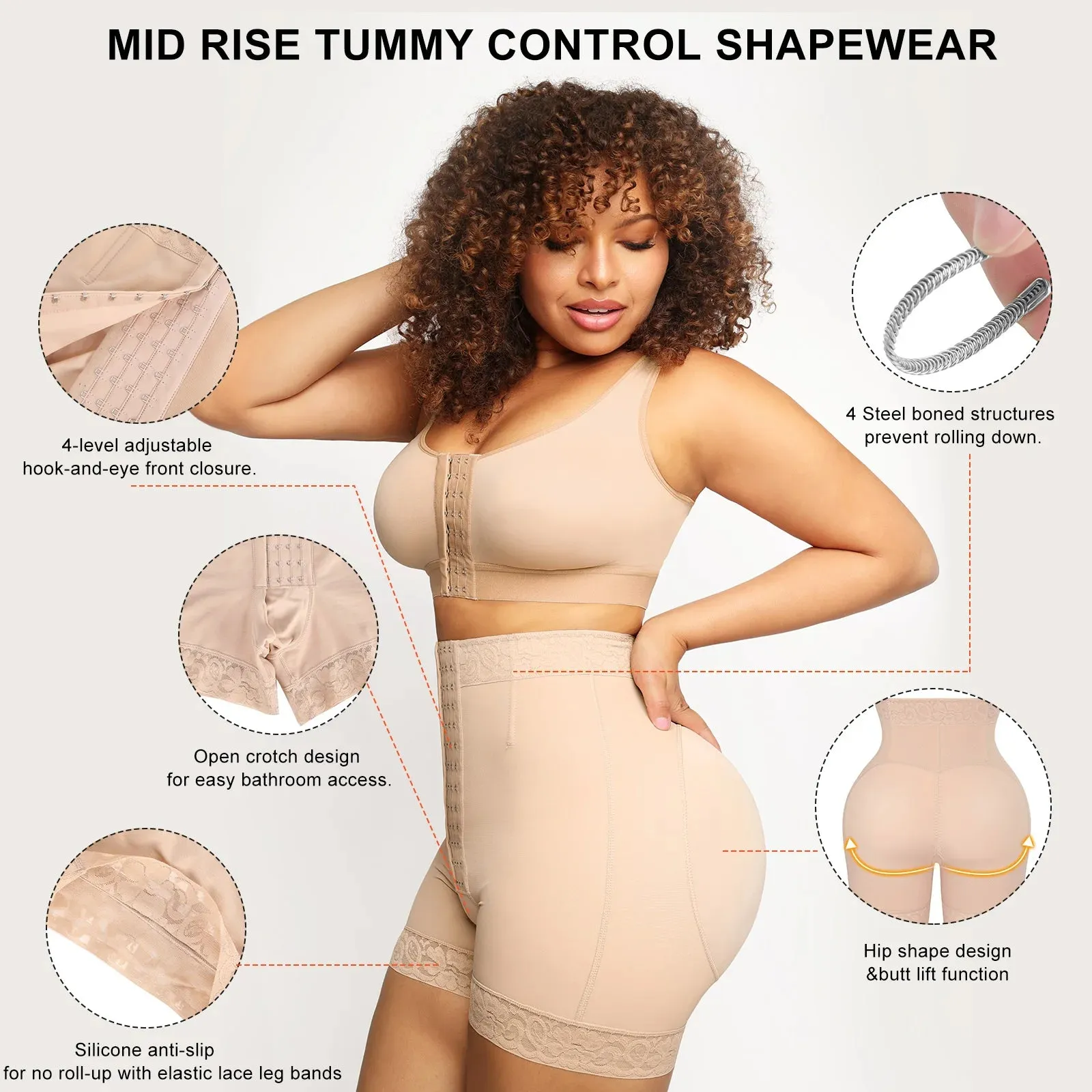 Butt-Lifting BBL Shaper shorts