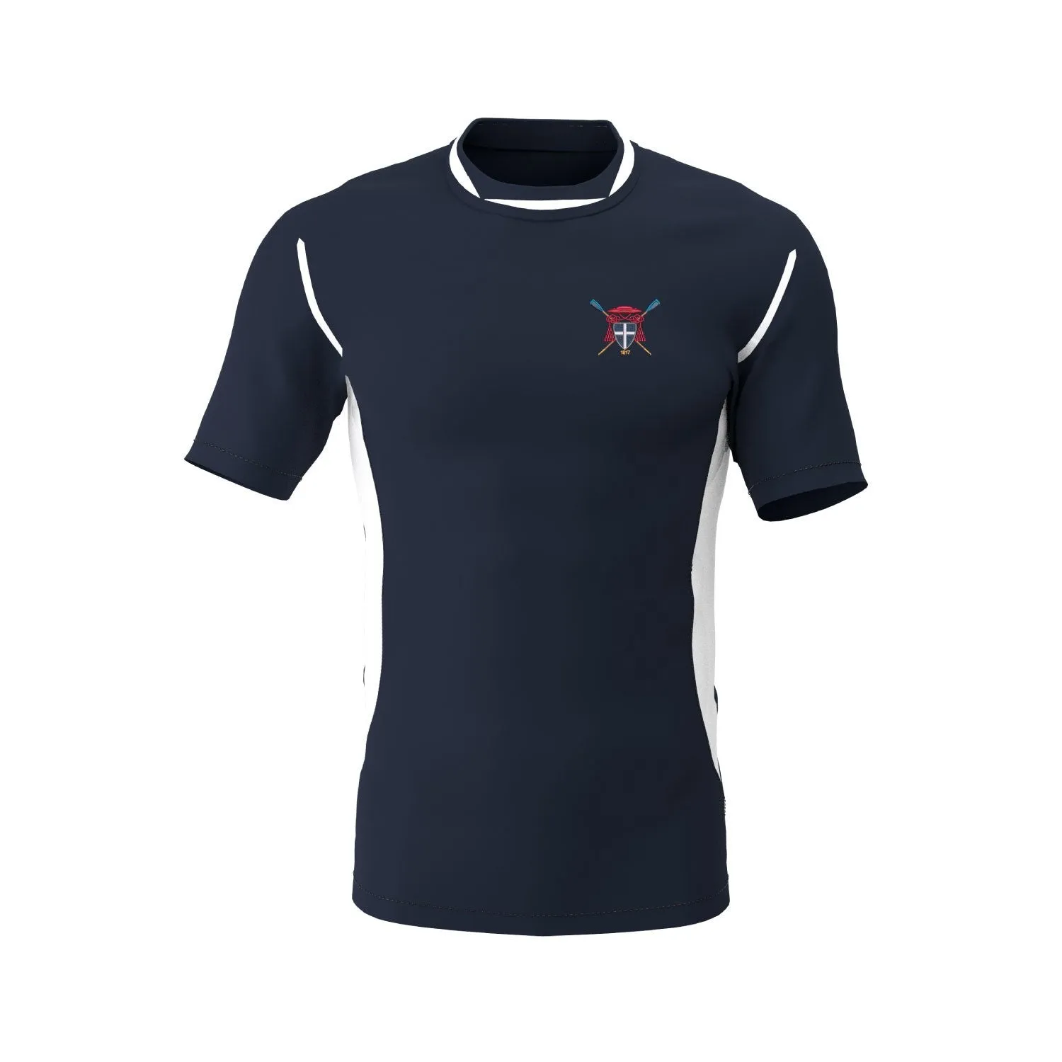 Christ Church College Boat Club T-Shirt Navy White