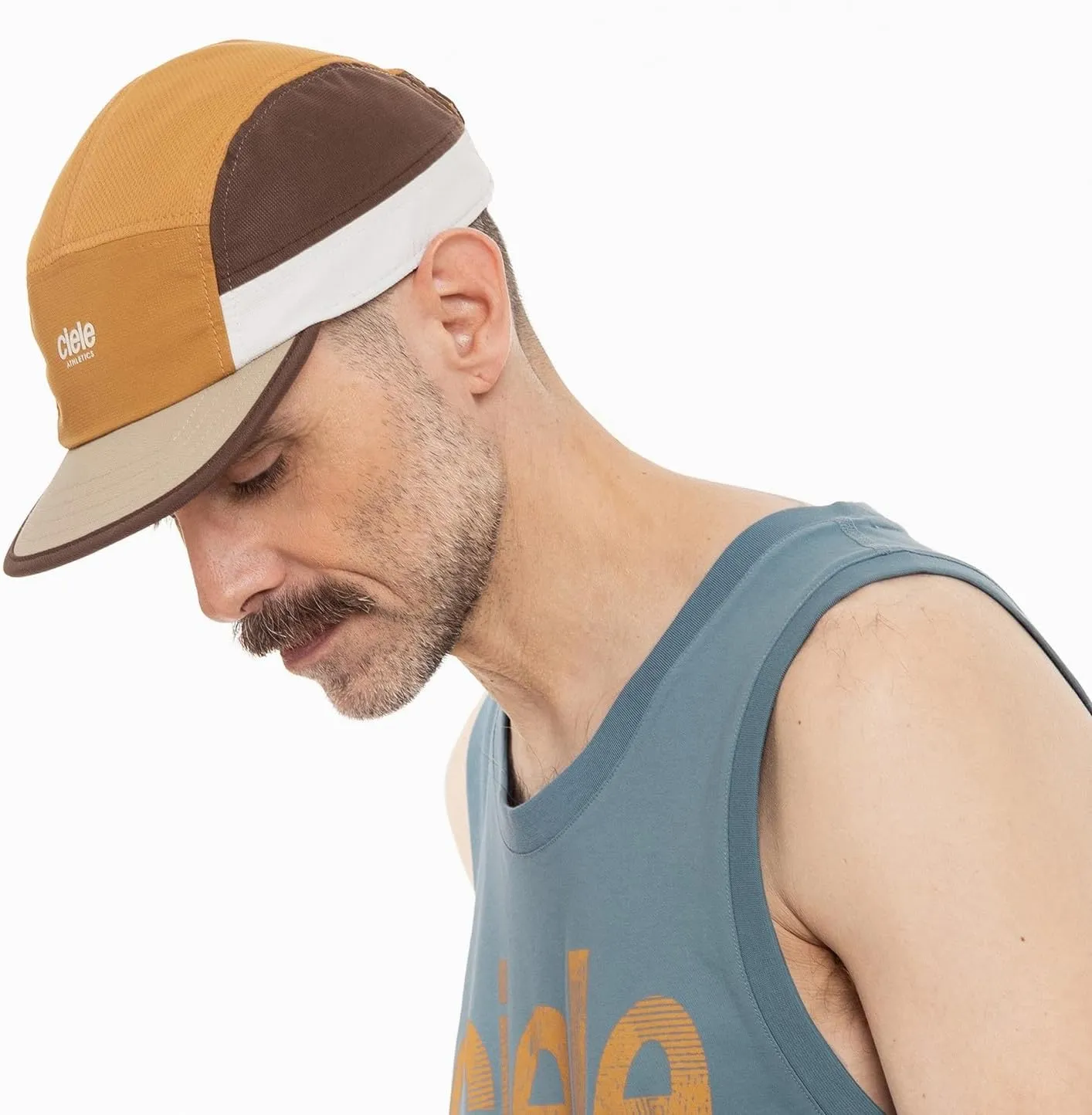 Ciele Athletics ALZCap - Premium, Small Brim, Washable Moisture Wicking Hat with Sun Protection, 5-Panel Knit Running Hat