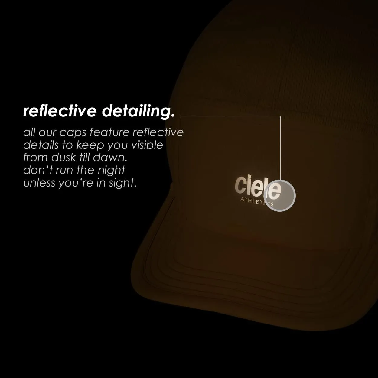 Ciele Athletics ALZCap SC - Premium SOFTcurve Brim, Washable Moisture Wicking Running Hat with Sun Protection