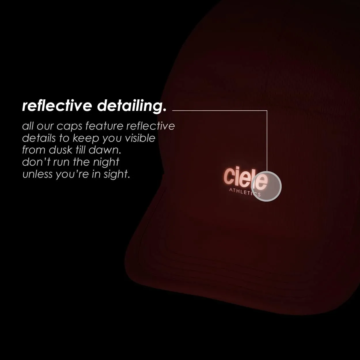 Ciele Athletics ALZCap SC - Premium SOFTcurve Brim, Washable Moisture Wicking Running Hat with Sun Protection
