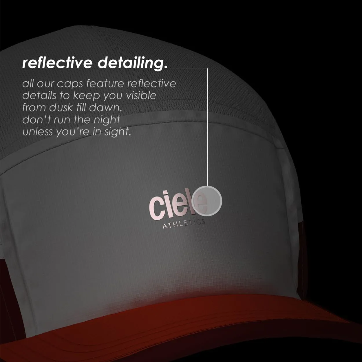 Ciele Athletics ALZCap SC - Premium SOFTcurve Brim, Washable Moisture Wicking Running Hat with Sun Protection