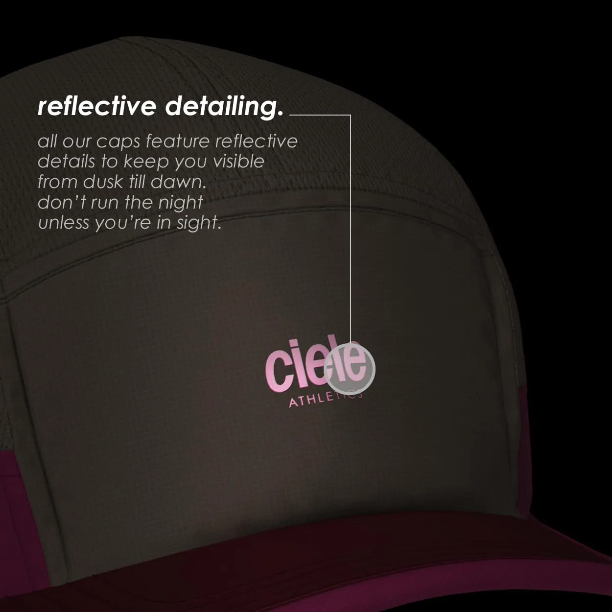 Ciele Athletics ALZCap SC - Premium SOFTcurve Brim, Washable Moisture Wicking Running Hat with Sun Protection