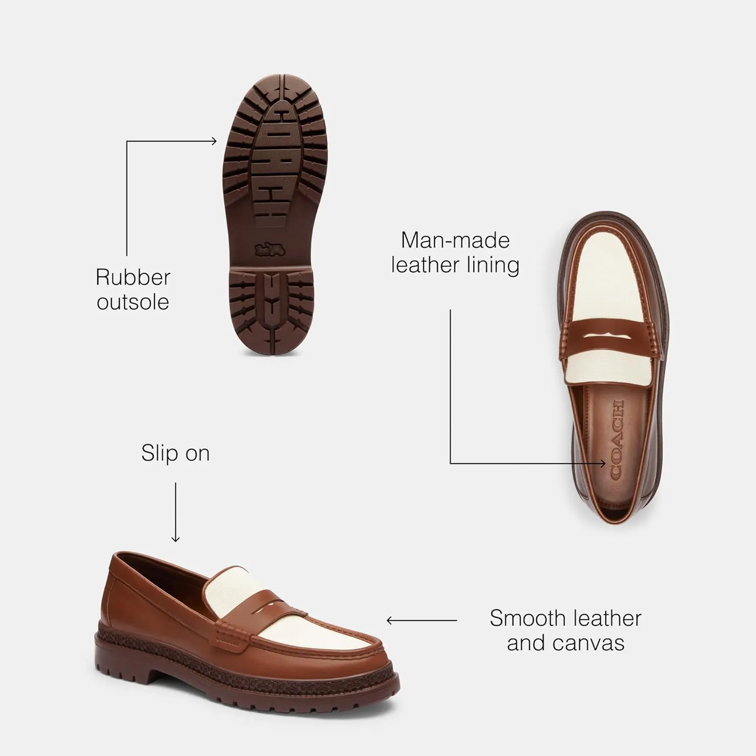 Coach Men's Cooper Canvas Loafer