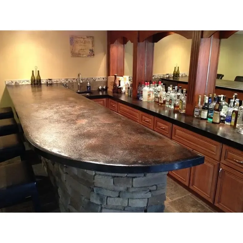 Concrete Countertop Cast In Place Forms- Flat Bendable Edge