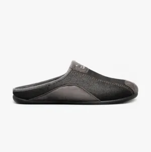 Cotswold WESTWELL Mens Mule Slippers Black