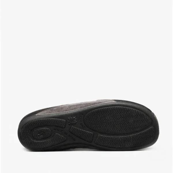 Cotswold WESTWELL Mens Mule Slippers Black