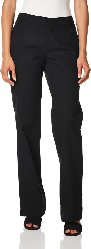 Dickies Women's Relaxed Straight Stretch Twill Pant