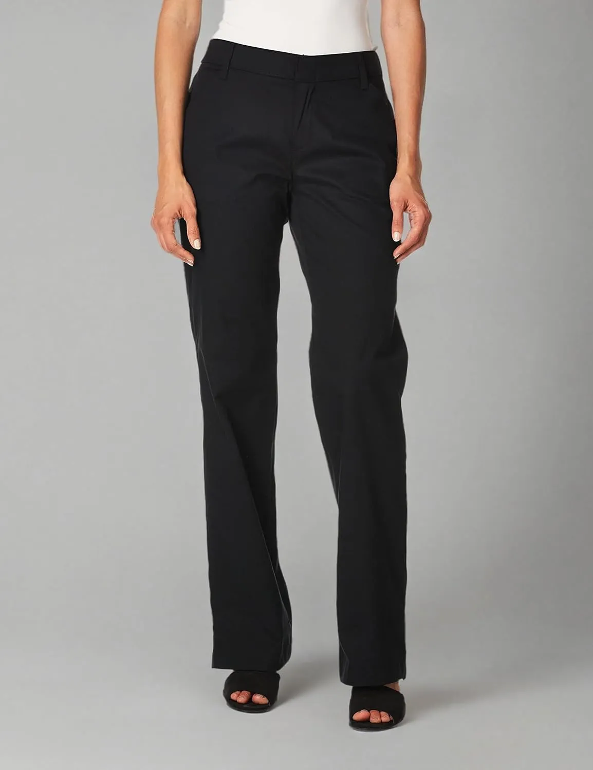 Dickies Women's Relaxed Straight Stretch Twill Pant