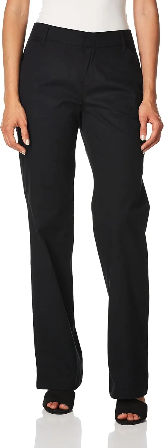 Dickies Women's Relaxed Straight Stretch Twill Pant