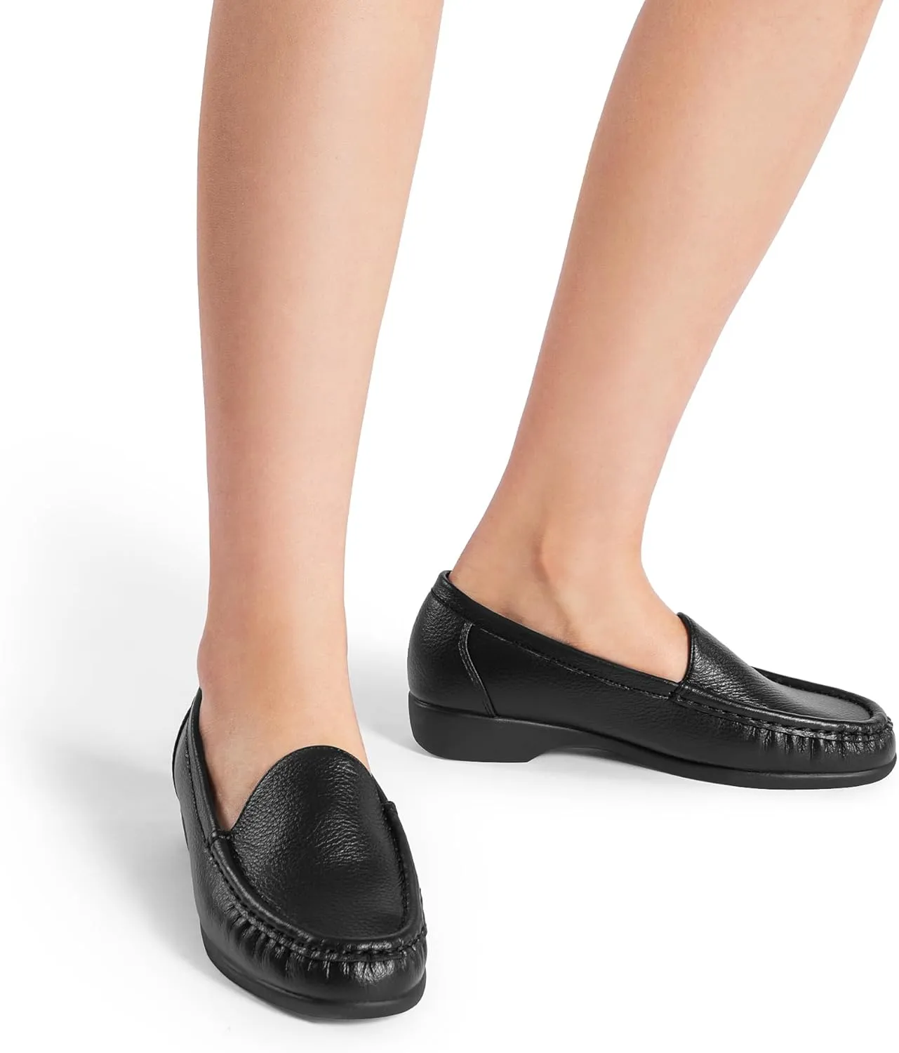 DREAM PAIRS Women's Loafers Slip On Casual Comfortable Lightweight Business Work Office Flat Shoes with Arch Support