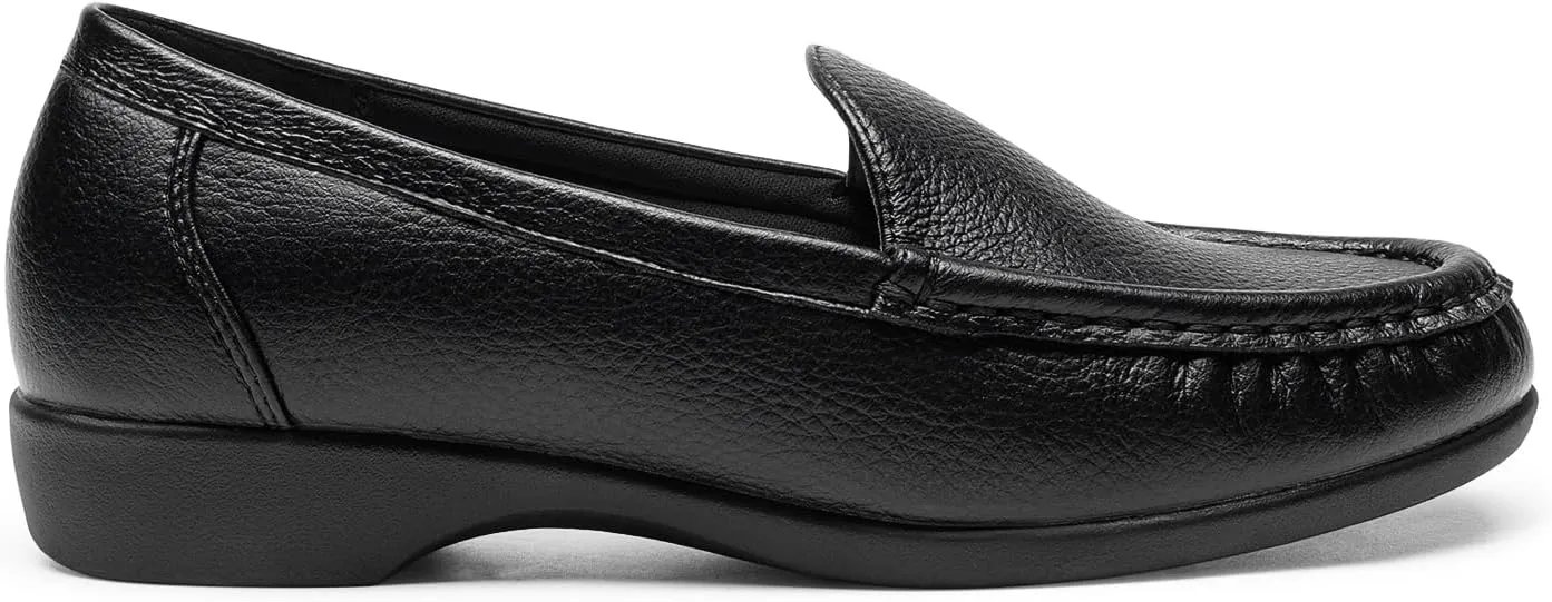 DREAM PAIRS Women's Loafers Slip On Casual Comfortable Lightweight Business Work Office Flat Shoes with Arch Support