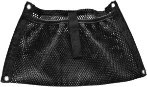 Durable Black Nylon Marine Fishing Boat Mesh Gear Storage Pouch Bag Holder & Bolts Screws Washers