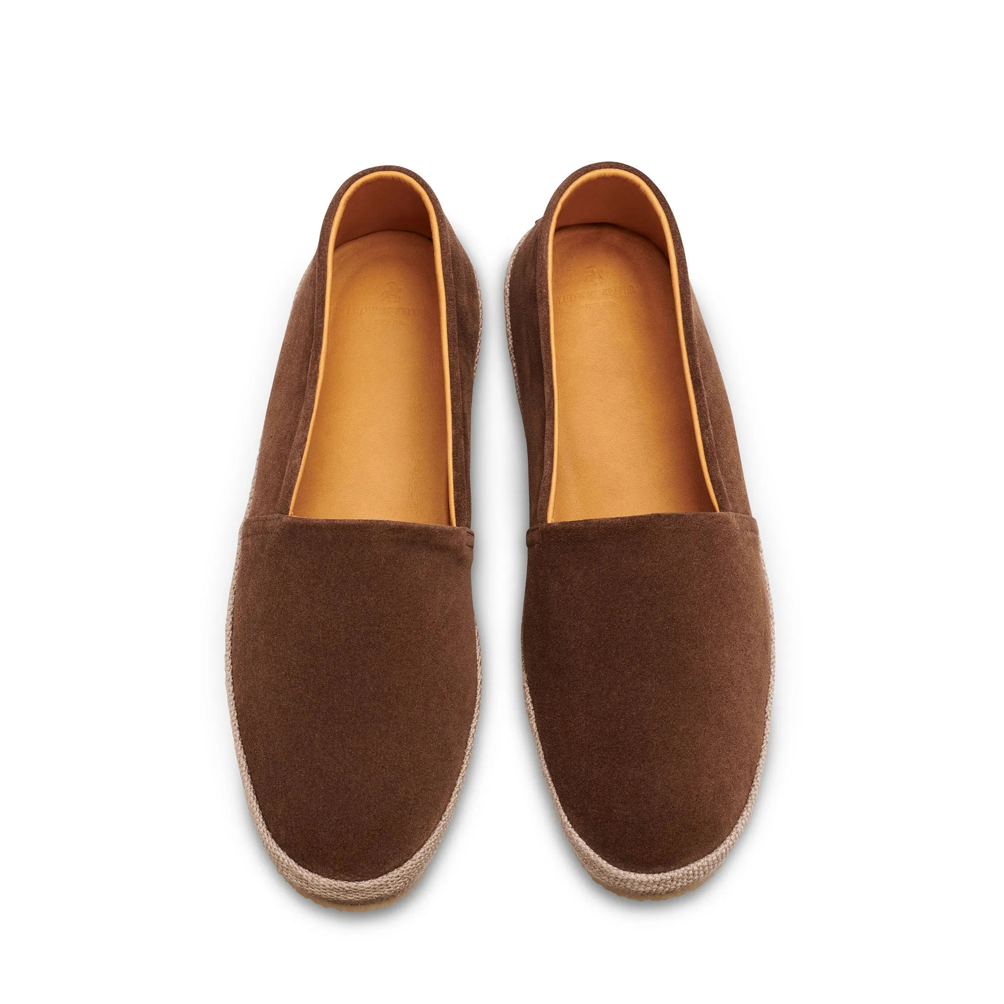 Espadrille Tobacco Suede, Ludwig Reiter