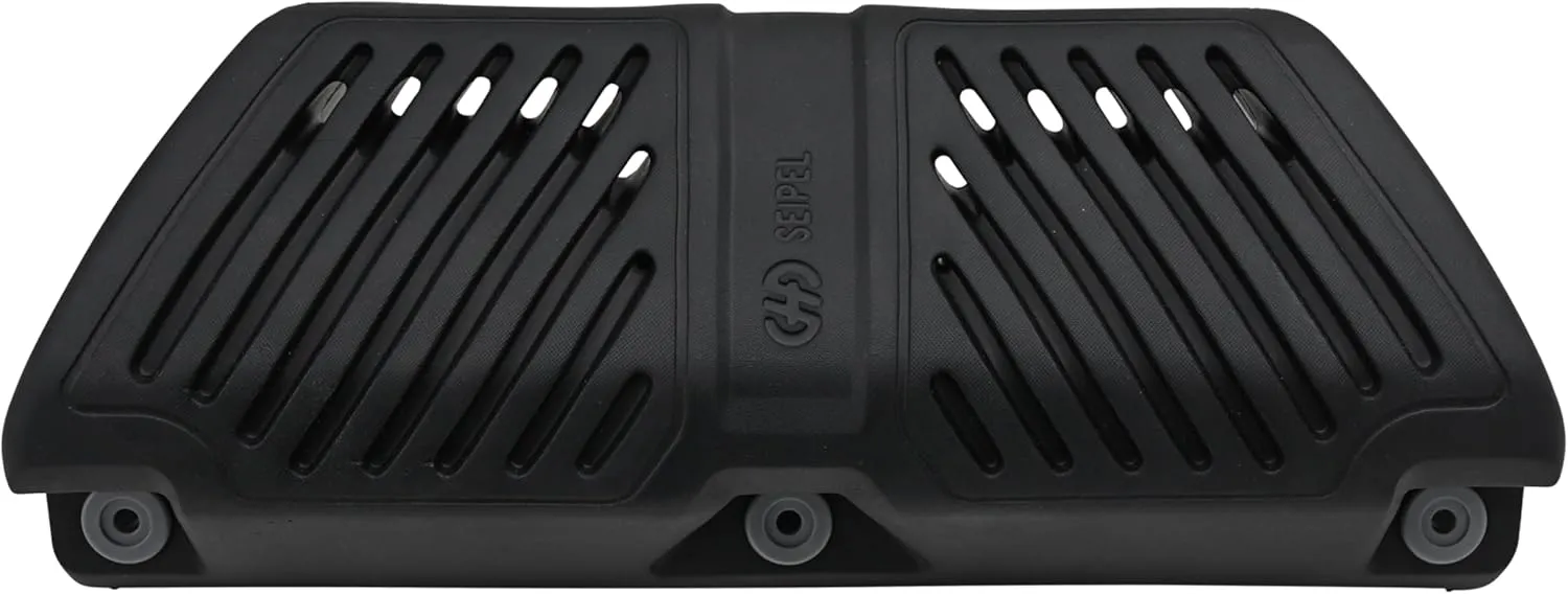 EVA Permanent Dock Fender – Black Boat Dock Fender – UV-Resistant – High-Density Closed-Cell Foam – Includes Stainless Steel Mounting Screws – Single or Double Option