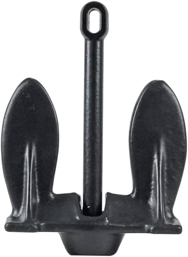 Extreme Max 3006.6527 BoatTector Vinyl-Coated Navy Anchor - 20 lbs.
