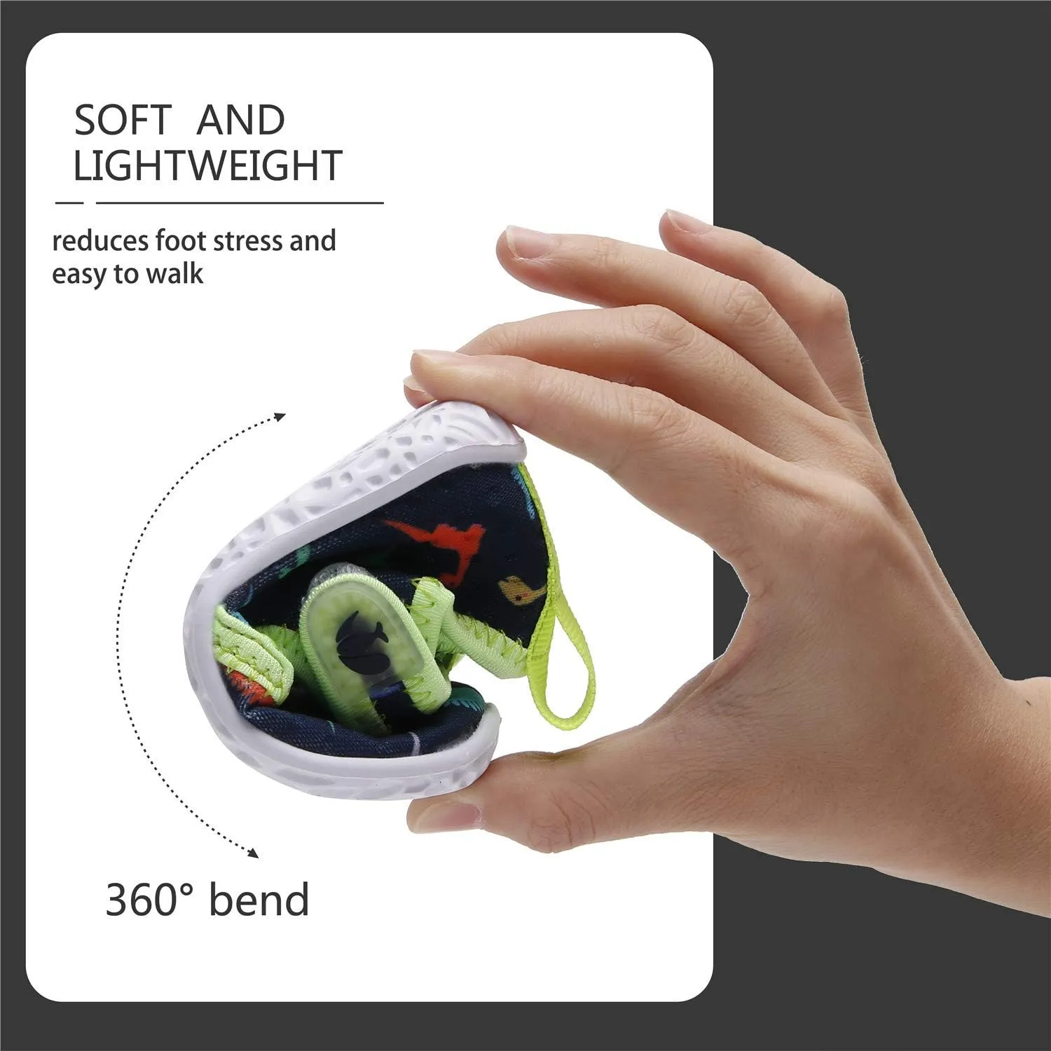 FEETCITY Baby Boys Girls Water Sport Shoes Barefoot Kids Aqua Socks Quick-Dry Beach Swim Pool Shoes