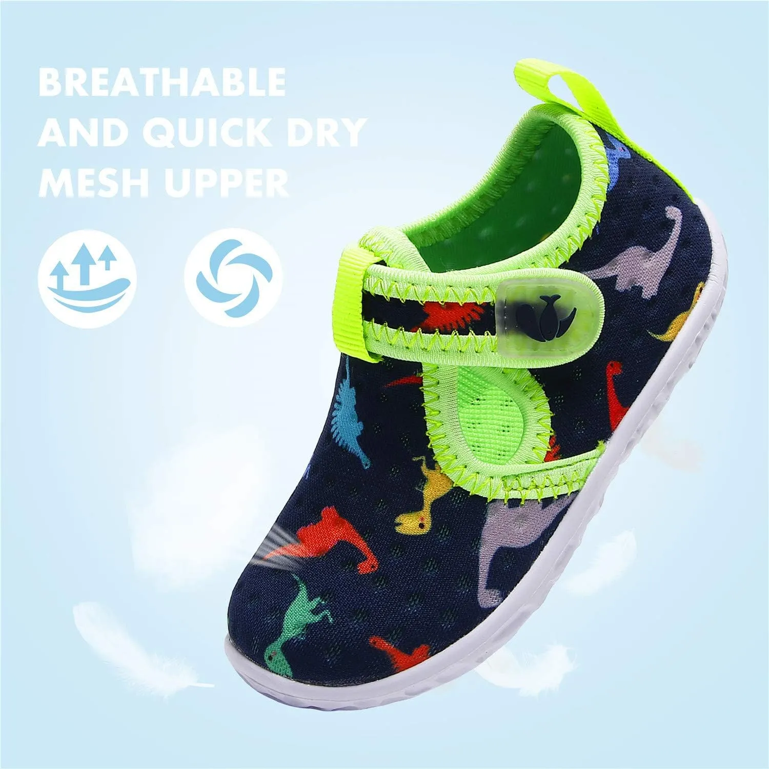 FEETCITY Baby Boys Girls Water Sport Shoes Barefoot Kids Aqua Socks Quick-Dry Beach Swim Pool Shoes