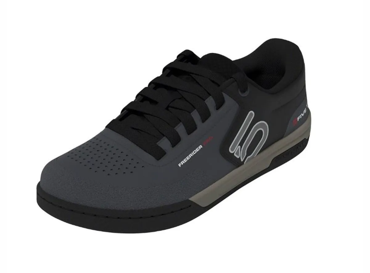Five Ten Freerider Pro Flat Pedal Shoe - Gray Six-Silver Pebble-Core Black