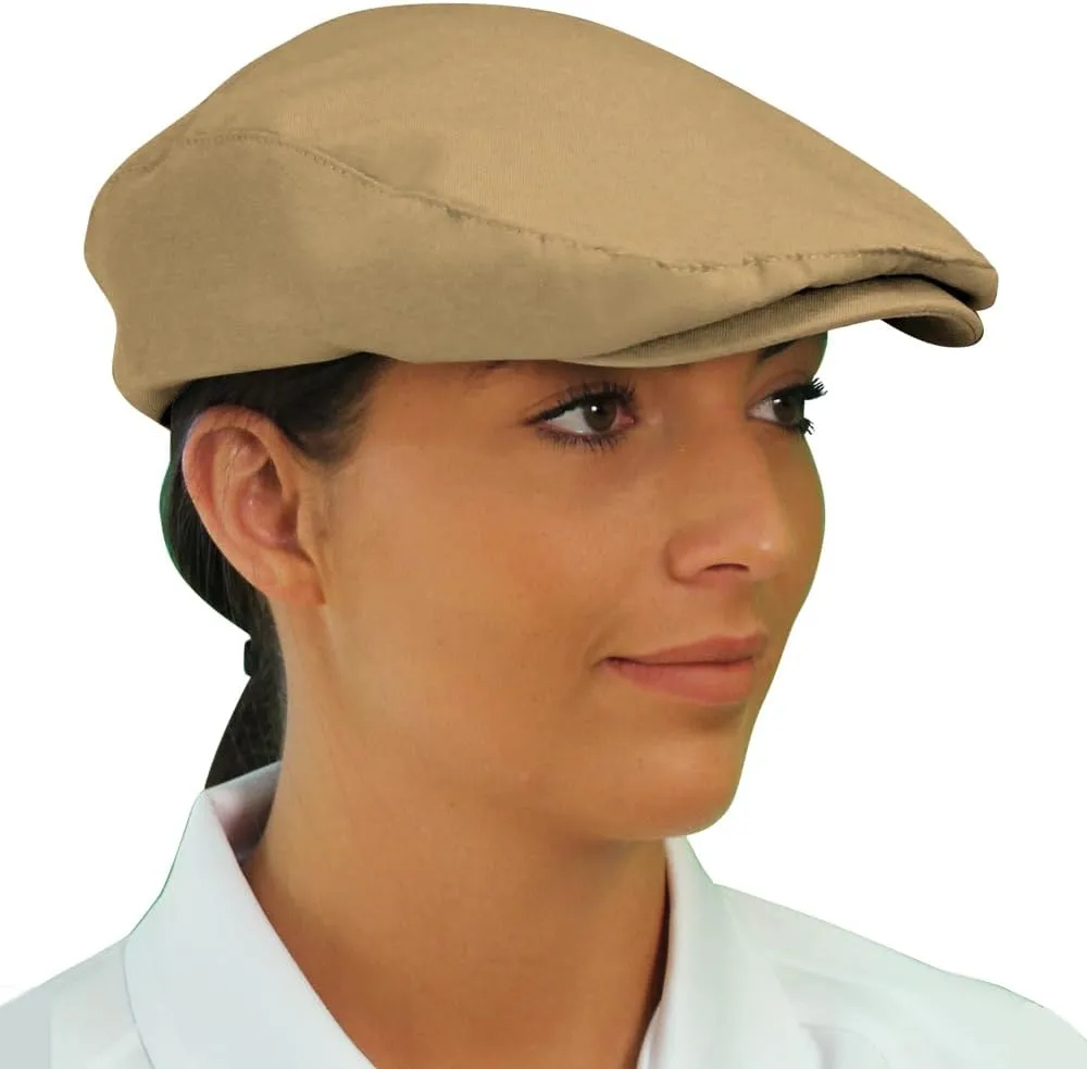 Flat Newsboy Ivy Hat, Traditional Golf Cap, Ben Hogan 'Par 3' - Gatsby Flat Hat, Vintage Mens Microfiber