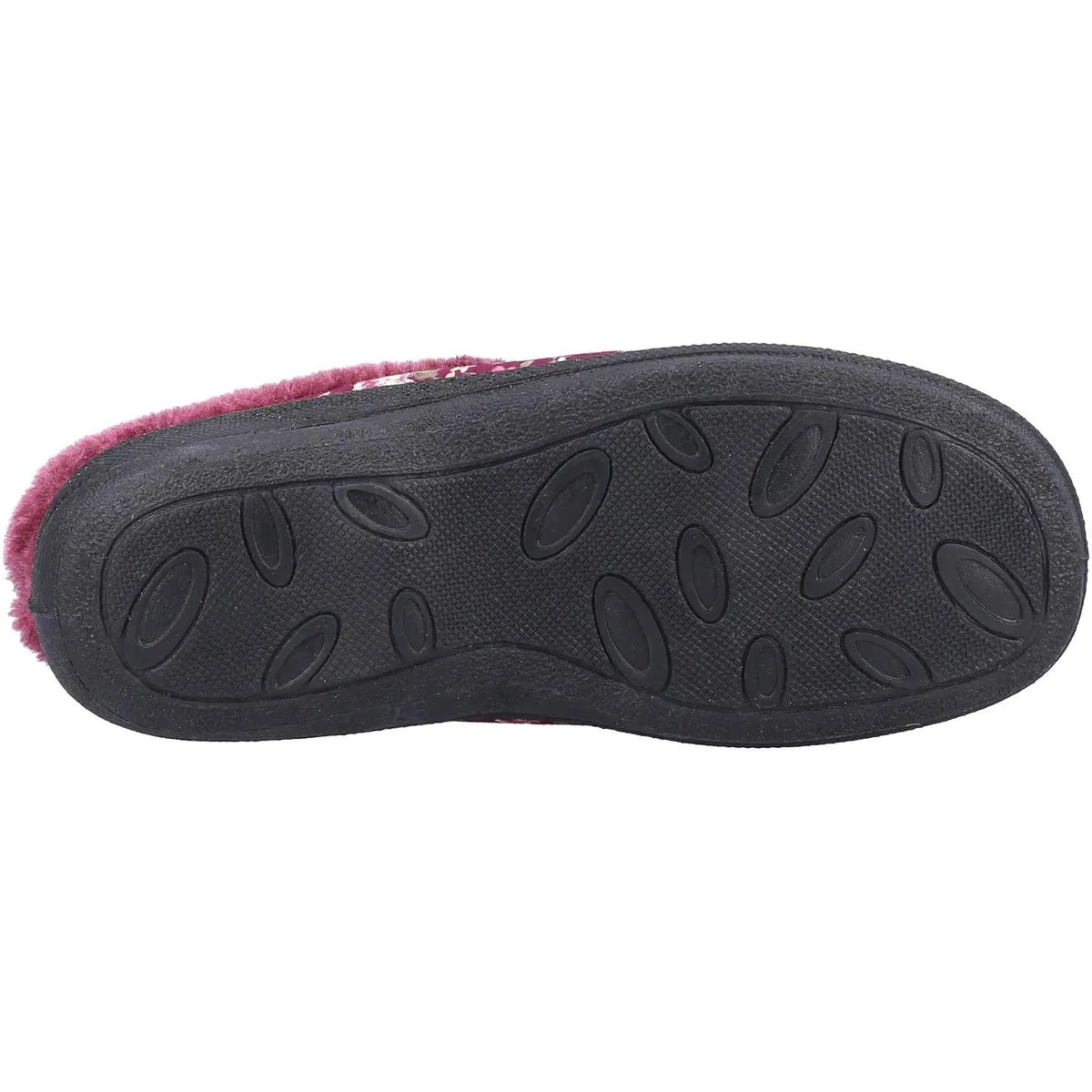 Fleet & Foster Buzzard Mule Slipper Burgundy