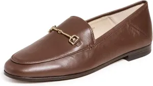 Full range Terrazo Edelman Vamp Service-focused Leather 8.5 Loafers Loraine Brown Classic Chain Sam Detail