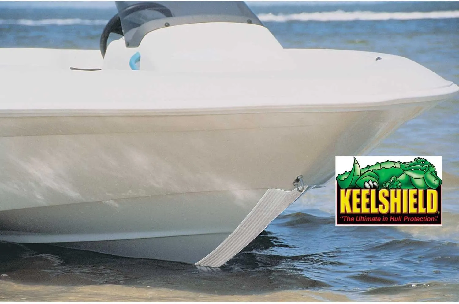 Gator Guards KeelShield Keel Guard - Helps Prevent Damage, Scars and Scratches - DIY Installation - Compatible with Fiberglass and Most Aluminum Boats - Made in The USA - 4’ to 12’ Lengths