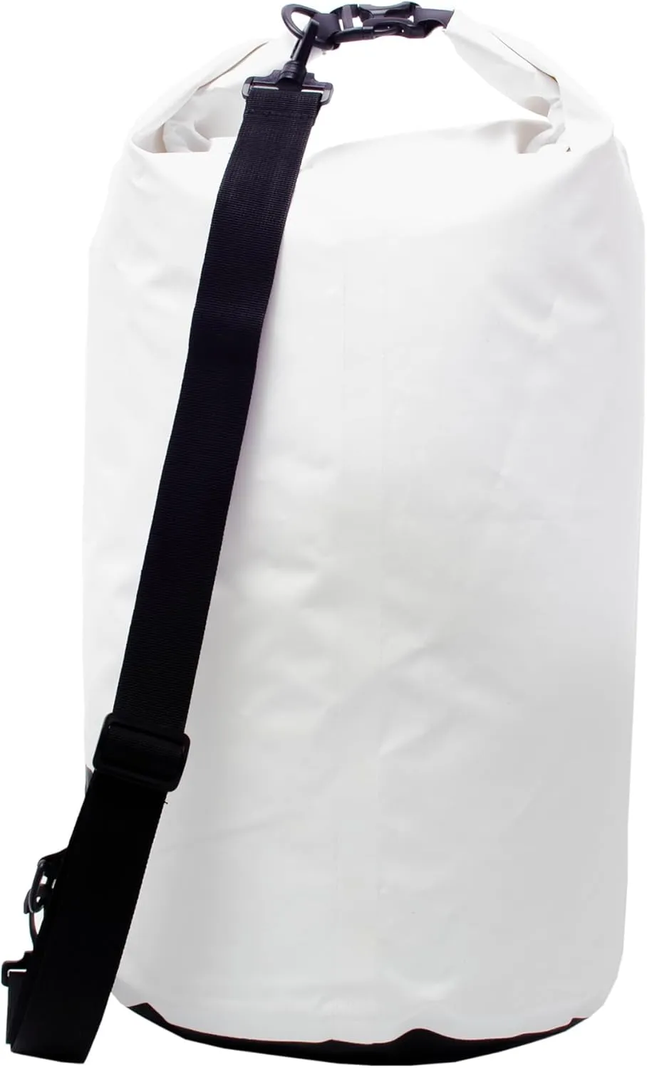 geckobrands Tarpaulin Dry Bag – Waterproof PVC Bag with Carabiner for Secure Storage, for Boating, Kayaking, Camping