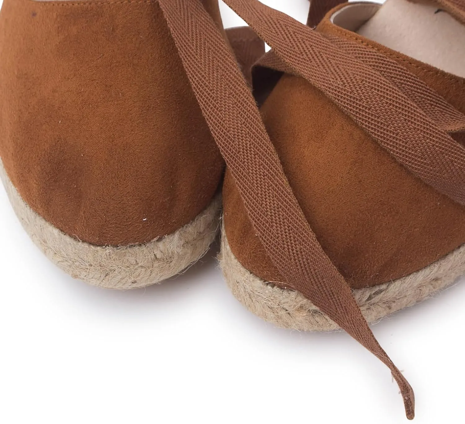 Genoa Espadrille Wedges: Sustainable, Vegan, Cross Strap. Made in Spain