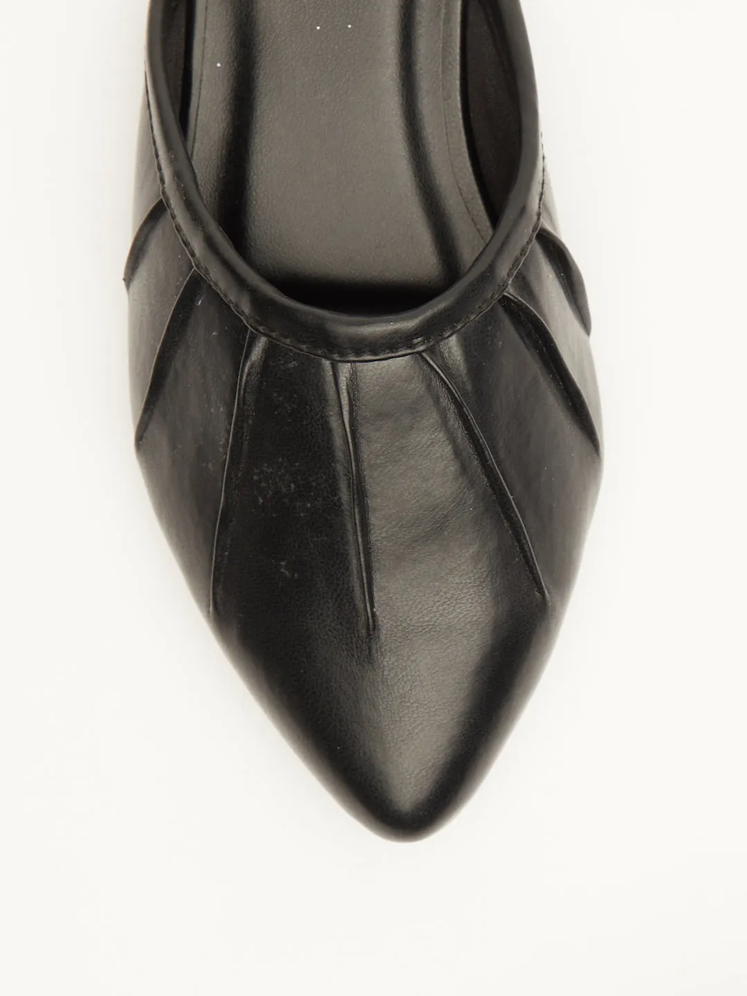 GOSSIP WOMENS BLACK MULES