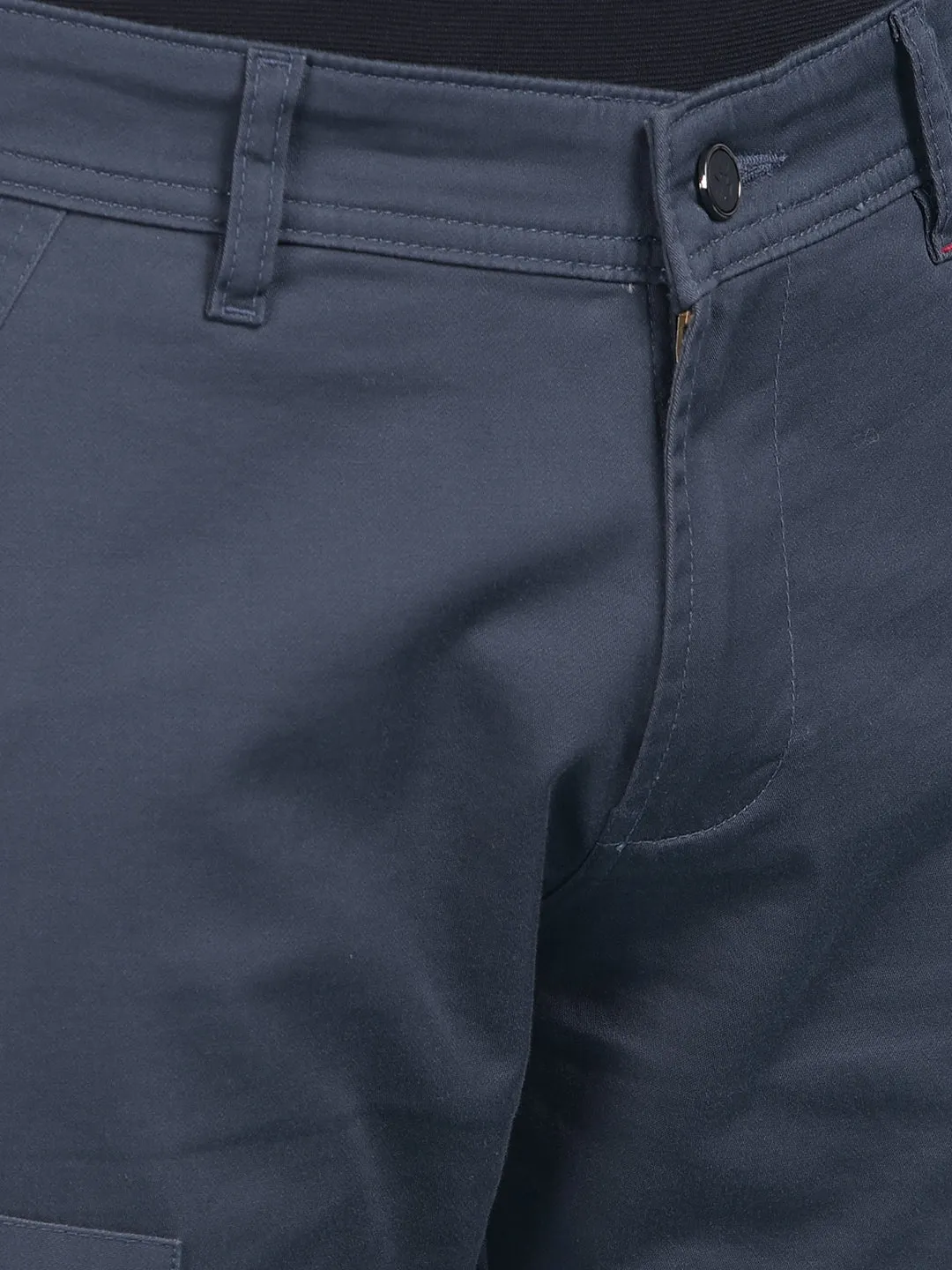 Grey Stretchable Trousers