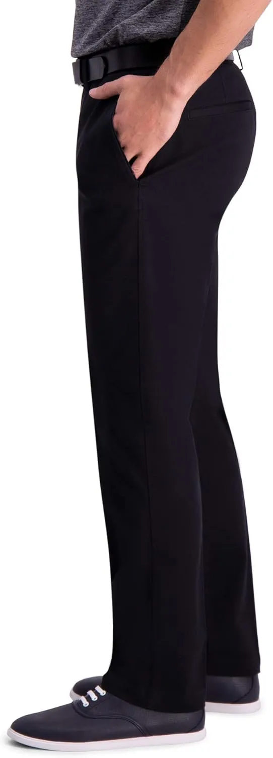 Haggar Men's Premium Comfort Khaki Pant - Multi-Fits Regular and Big & Tall Sizes