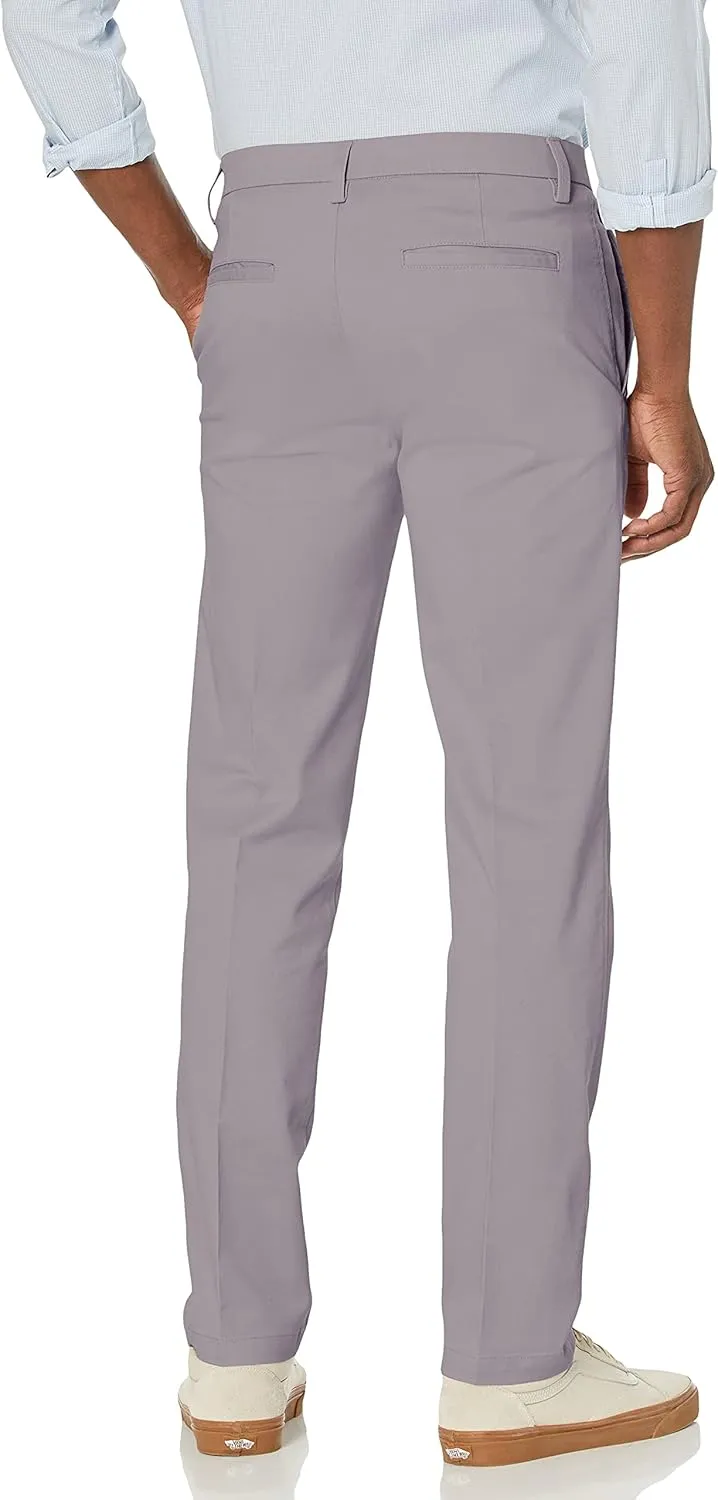 Haggar Men's Premium Comfort Khaki Pant - Multi-Fits Regular and Big & Tall Sizes
