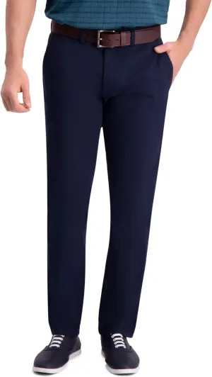Haggar Men's Premium Comfort Khaki Pant-Multi-fits Regular and Big & Tall Sizes