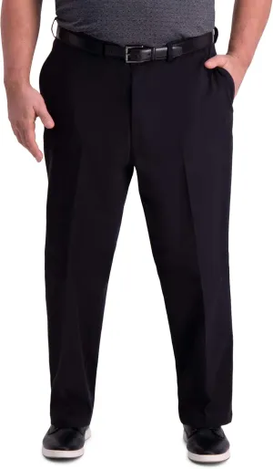 Haggar Men's Premium Comfort Khaki Pant - Multi-Fits Regular and Big & Tall Sizes