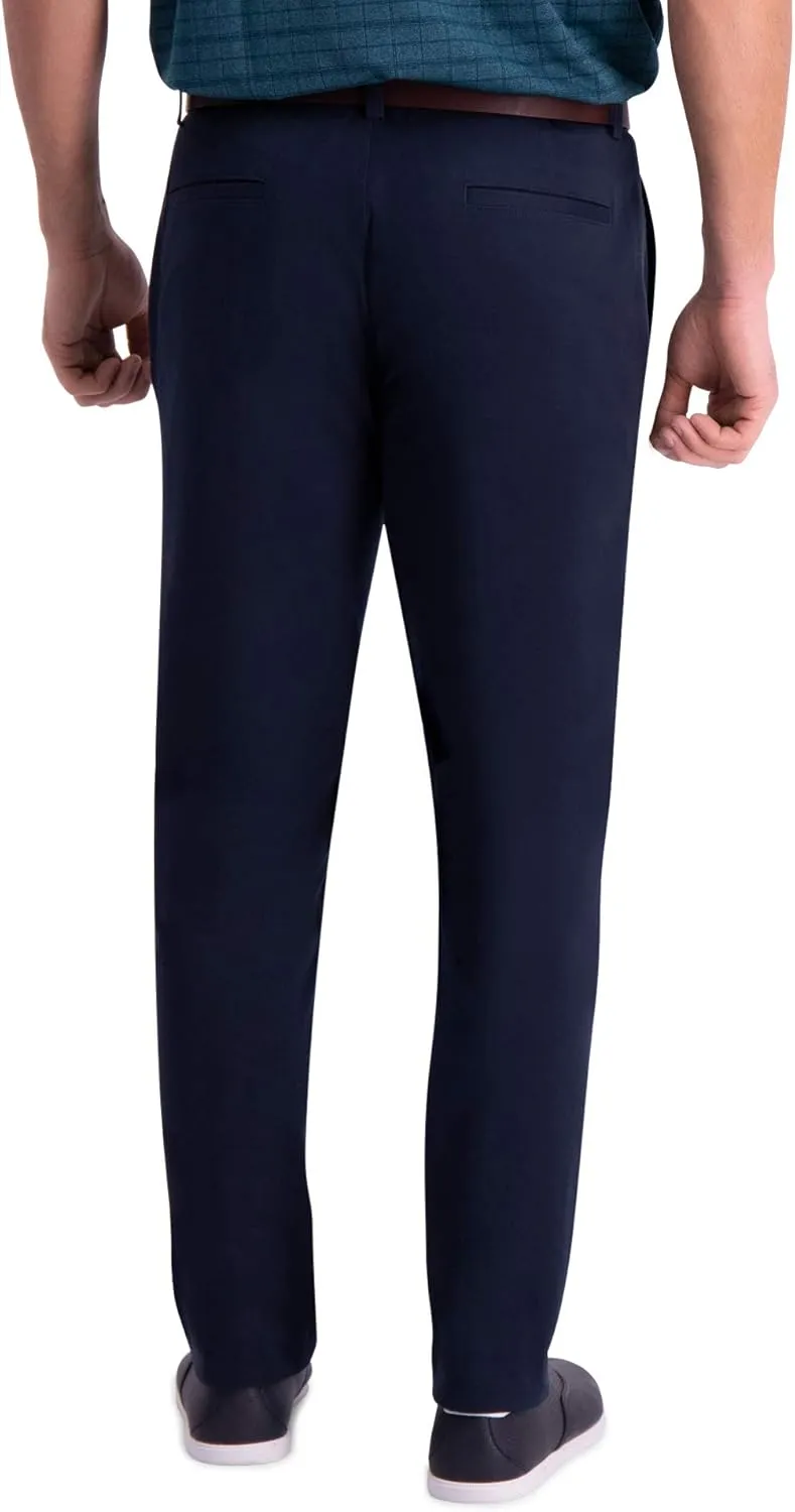 Haggar Men's Premium Comfort Khaki Pant-Multi-fits Regular and Big & Tall Sizes