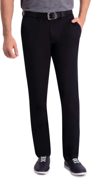 Haggar Men's Premium Comfort Khaki Pant - Multi-Fits Regular and Big & Tall Sizes