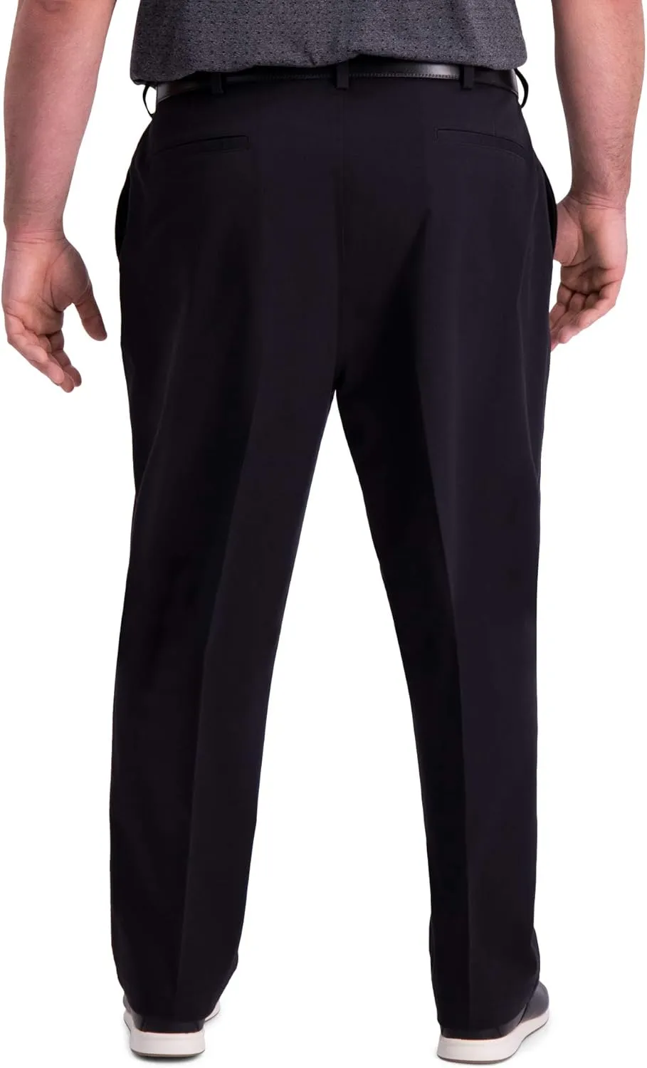 Haggar Men's Premium Comfort Khaki Pant - Multi-Fits Regular and Big & Tall Sizes