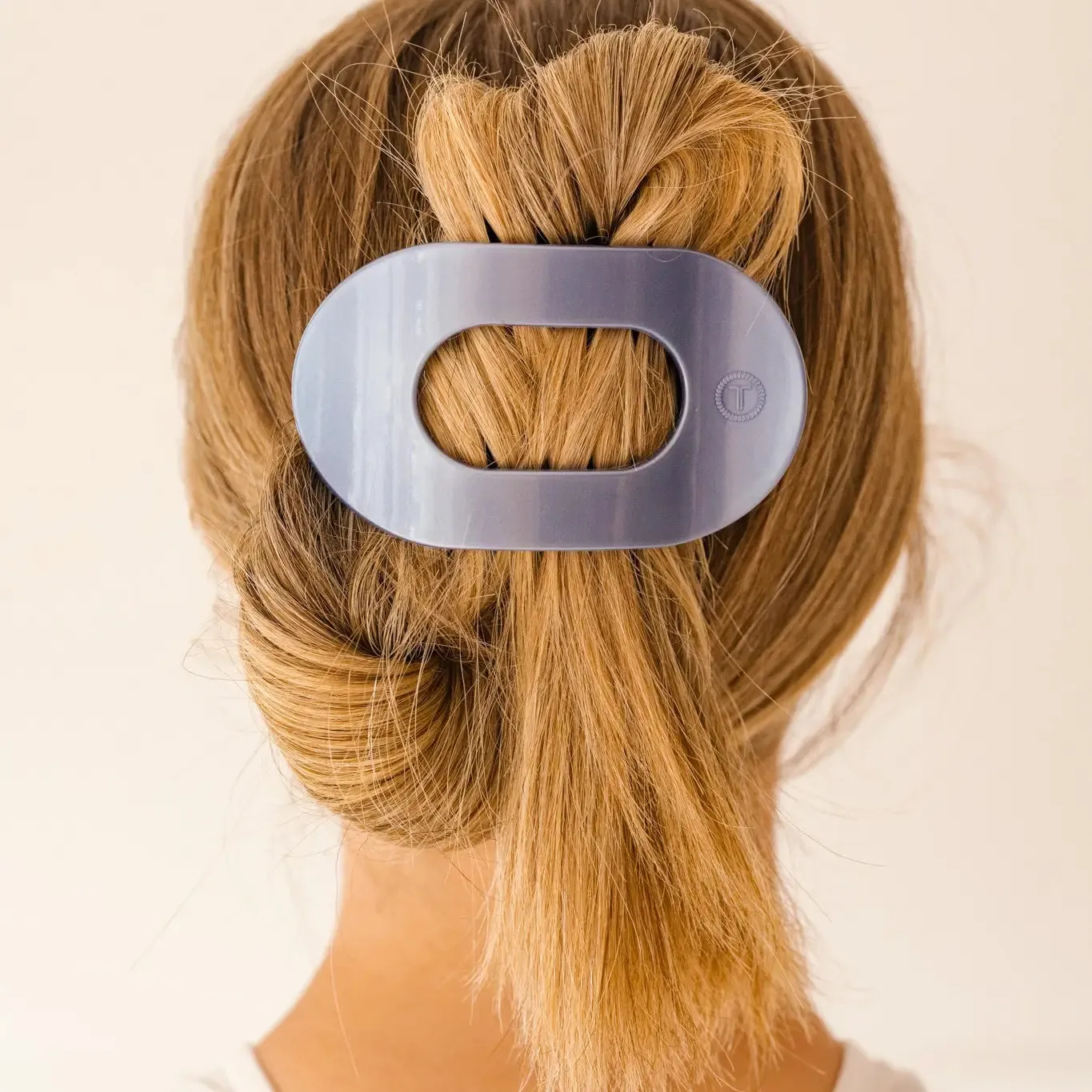 Hampton Bay Round Flat Hair Clip, Large