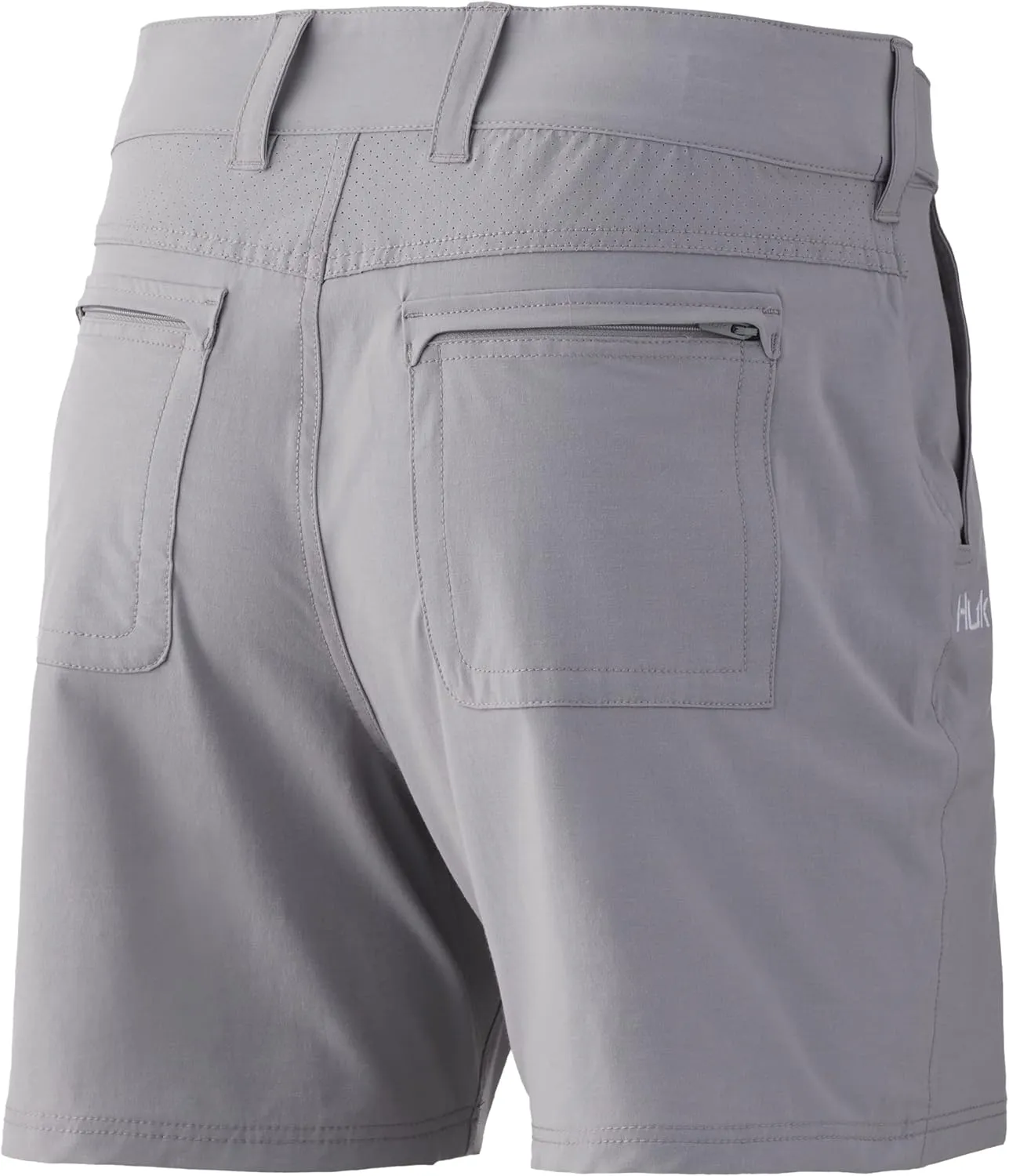 HUK Men's Next Level 7" Quick-Drying Performance Fishing Shorts with UPF 30  Sun Protection