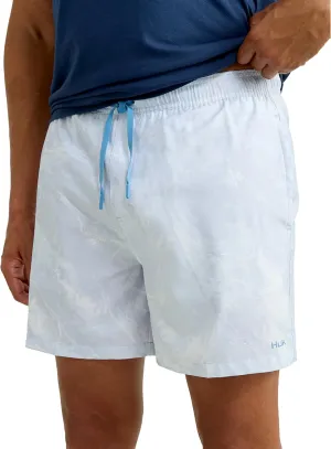 HUK Men's Pursuit Volley Pattern, Quick-Dry Shorts