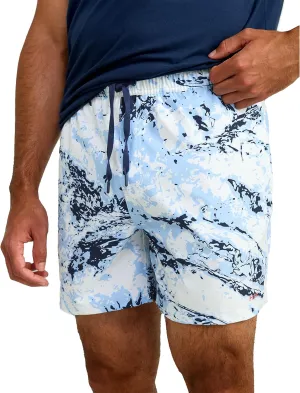 HUK Men's Pursuit Volley Pattern, Quick-Dry Shorts