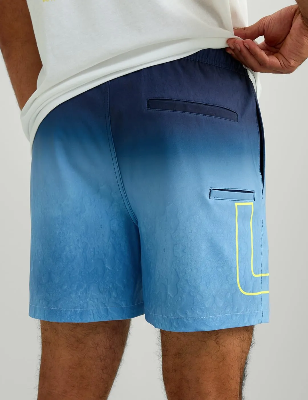 HUK Men's Pursuit Volley Pattern, Quick-Dry Shorts