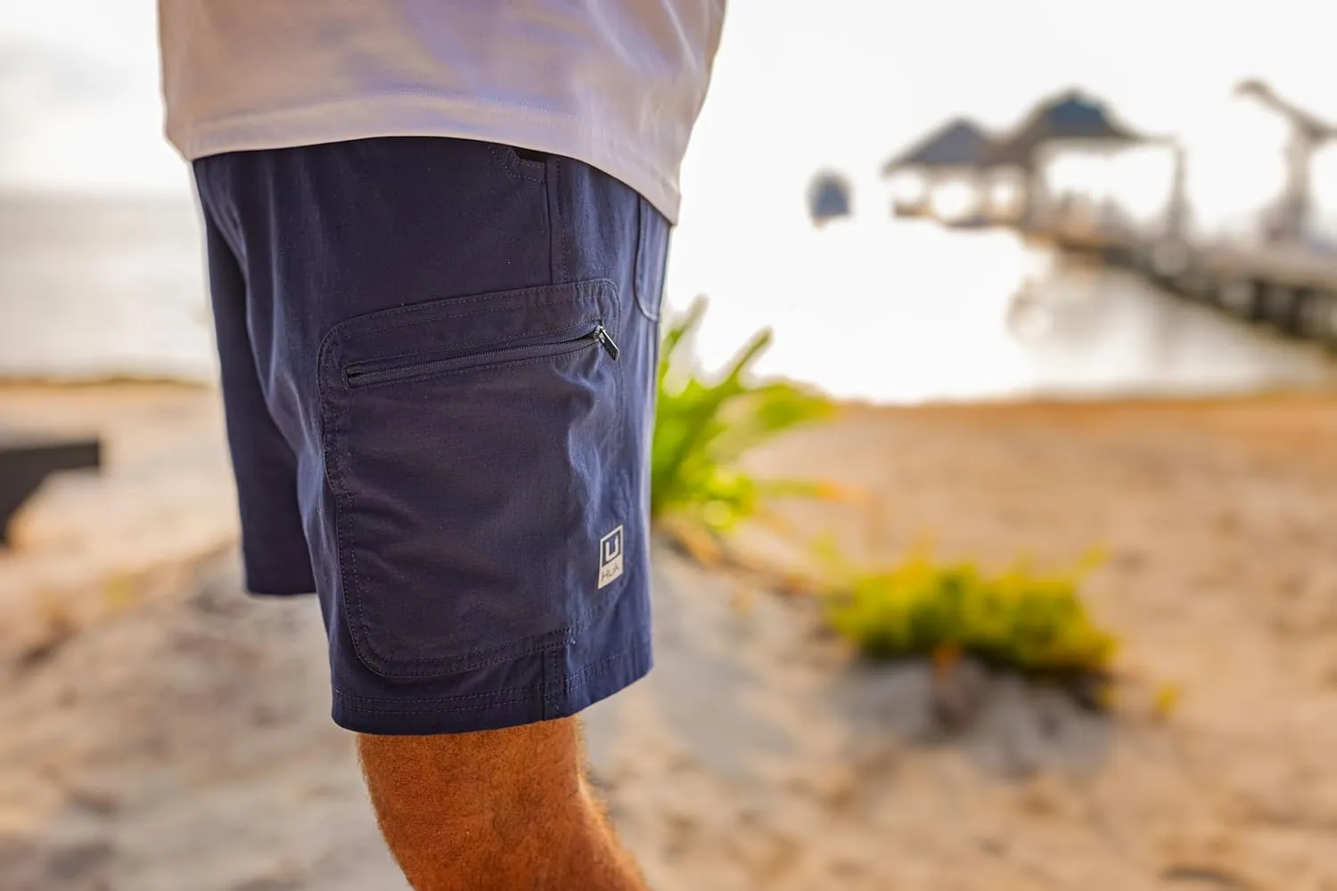 HUK Next Level 10.5", Quick-Drying Fishing Shorts for Men