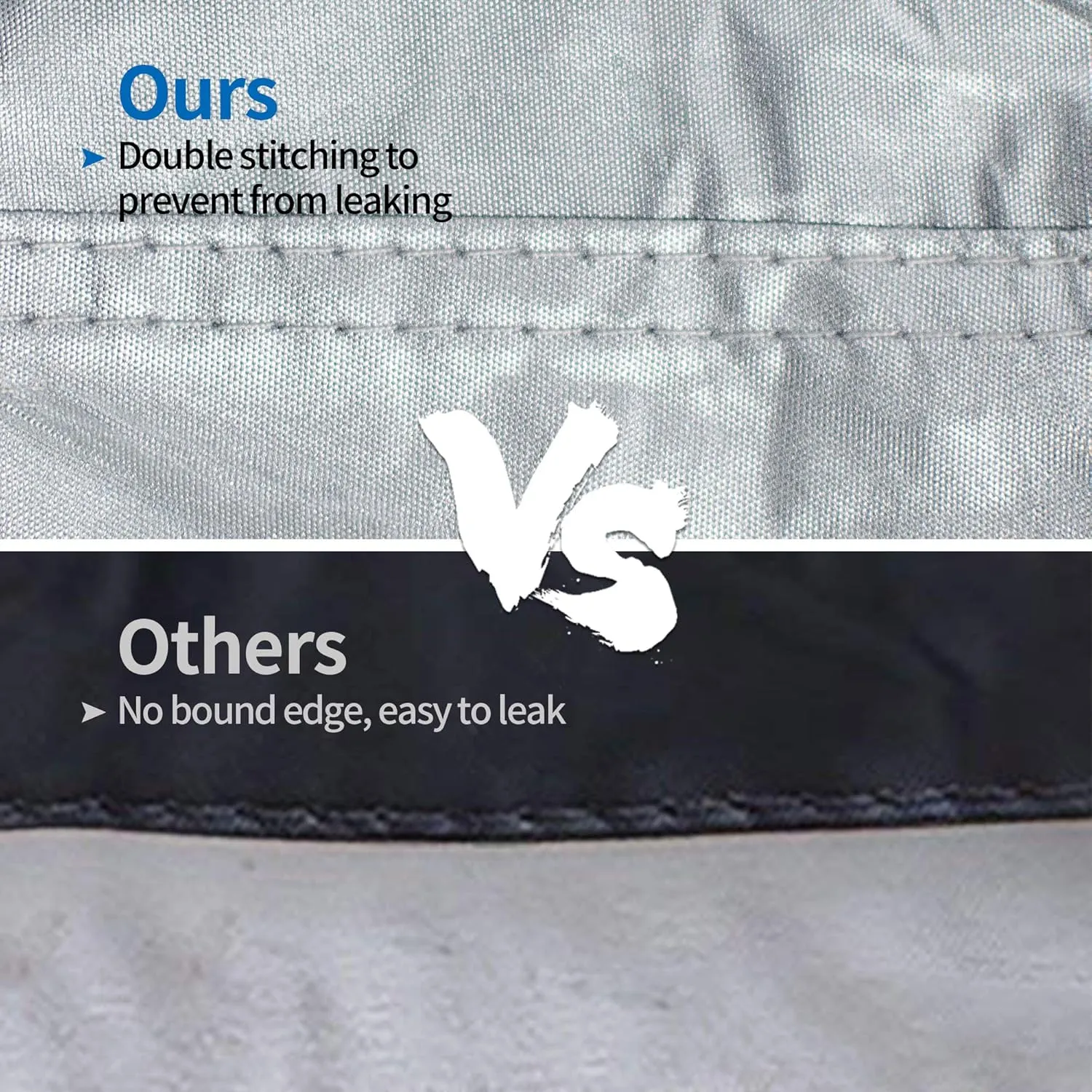 i Cover Kayak, Outdoor Storage Heavy Duty Waterproof, UV Resistant Boats Covers Fits 9.3-10.5ft Kayaks, Canoes, SUP, Paddle Board, and Fishing Boat