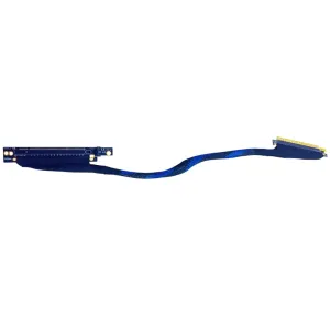 JMT PCIE 4.0 X16 Extension Cable 270 Degree 32GBS GEN4 Braided Mesh Harness Riser for AI Server Graphics Card Bendable GPU Adapter 16AD4 (50cm)
