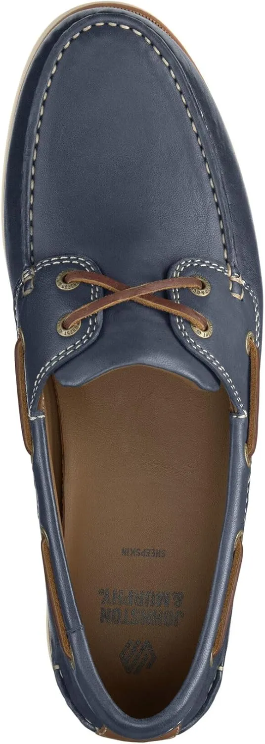Johnston & Murphy Men’s Monaco Boat and Deck Shoes, Men’s Slip On Shoes, Moccasins for Men
